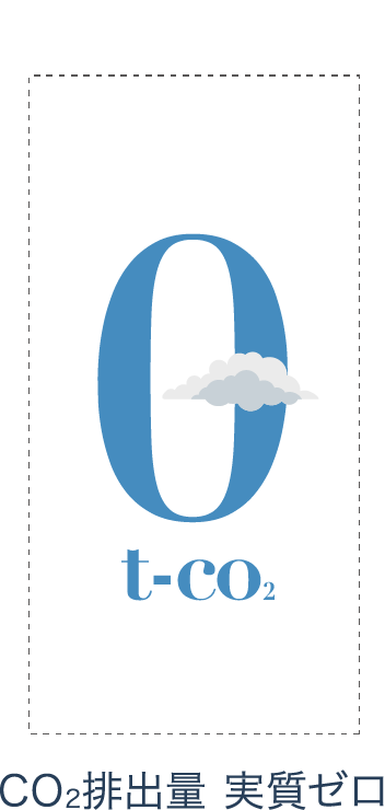 0t-co2 CO2排出量 実質ゼロ
