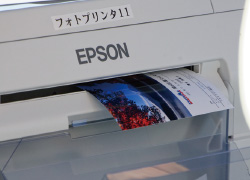 メイン会場のランフォトブースには10台のSureLab SL-D700と20台のパソコン＆QRコード読み取り装置が設置され、トップランナーがゴールしてからの数時間は大勢の参加者で賑わった。このほか、別会場にも2台の同モデルが設置され、合計12台で数千人の参加者にプリントをプレゼントすることができた。