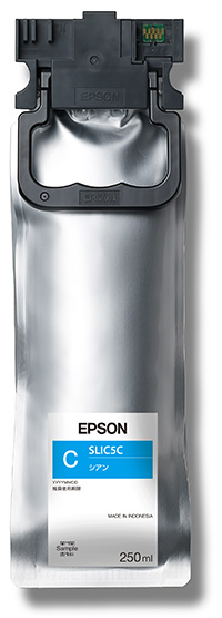 シアンインクパック画像