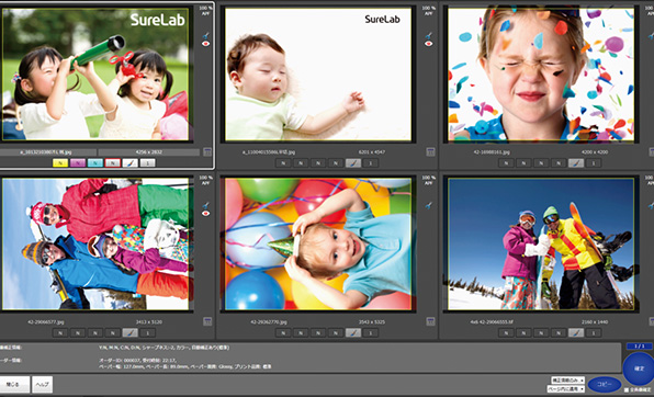 ソフトウェアの活用により、写真ビジネスを力強くサポート