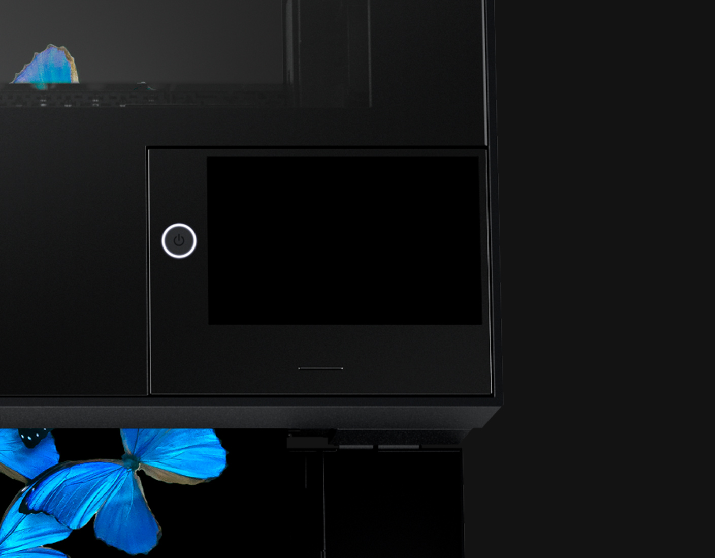 本体モニターから印刷設定を確認