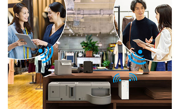 POS周辺機器をつなぎ制御できる