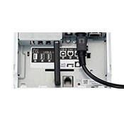 無線LANユニット・電源ケーブル装着時