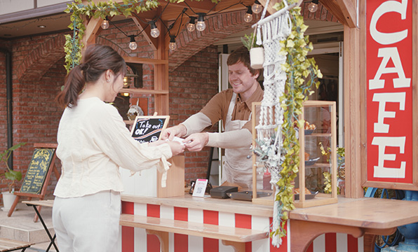 CASE B：レシート出力