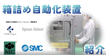 箱詰め自動化装置紹介
