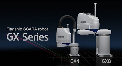 Flagship SCARA robot GX Series GX4 GX8