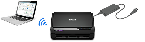 どこでも置ける、無線LAN対応