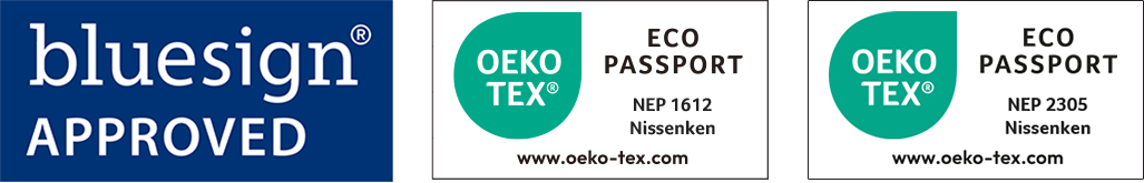 bluesign® APPROVED、ECO PASSPORT