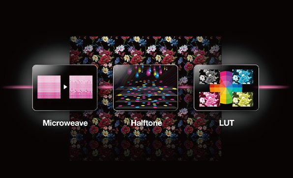 Epson Precision Dot Technologyのイメージ図