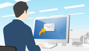 拠点などの離れた場所のプリンターへ遠隔印刷