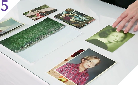 さまざまなサイズの写真に対応