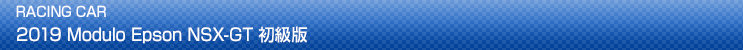 2019 Modulo Epson NSX-GT 初級版